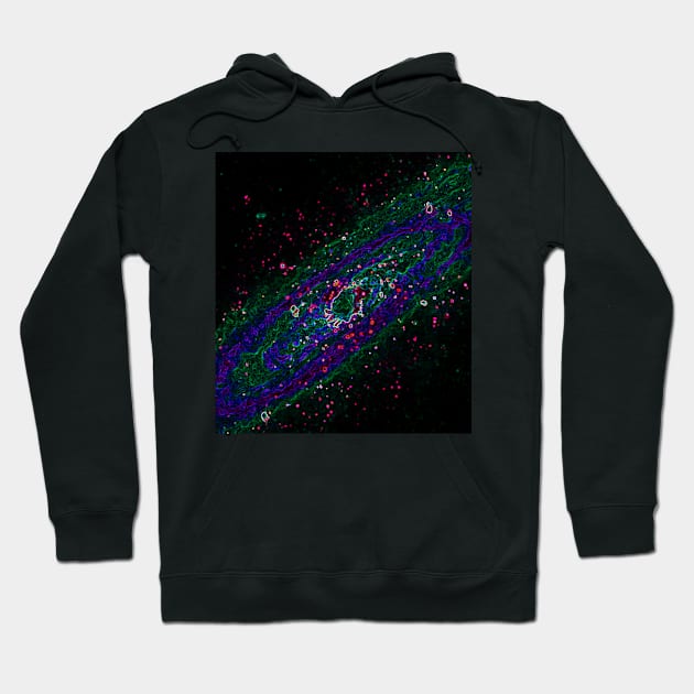 Black Panther Art - Glowing Edges 36 Hoodie by The Black Panther